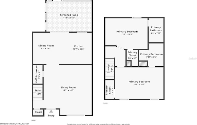 9494 Lake Lotta Cir, Gotha, FL 34734 - view of home floor plan