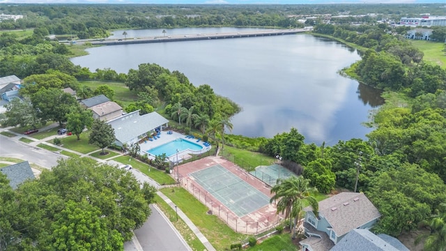 9494 Lake Lotta Cir, Gotha, FL 34734 - drone / aerial view of a large body of water and a pool