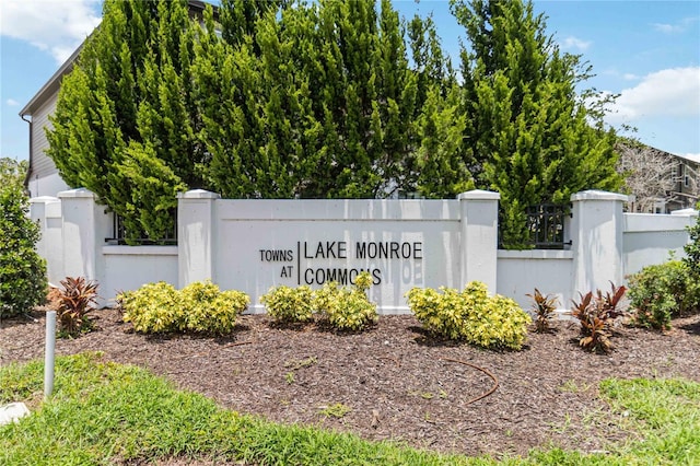 378 Cape Honeysuckle Pl, Sanford, FL 32771 - view of community / neighborhood sign
