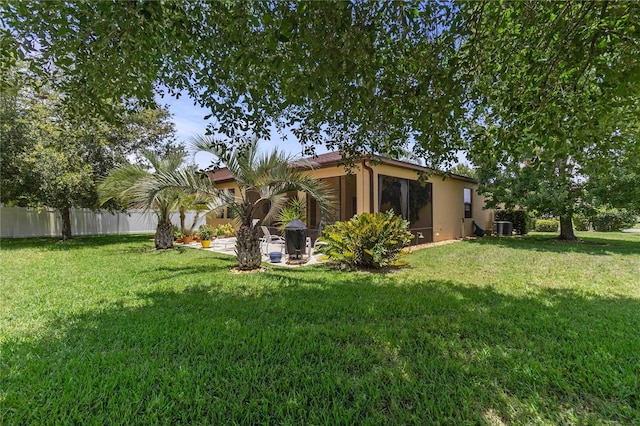 3637 Foxchase Dr, Clermont, FL 34711 - view of yard featuring a patio area