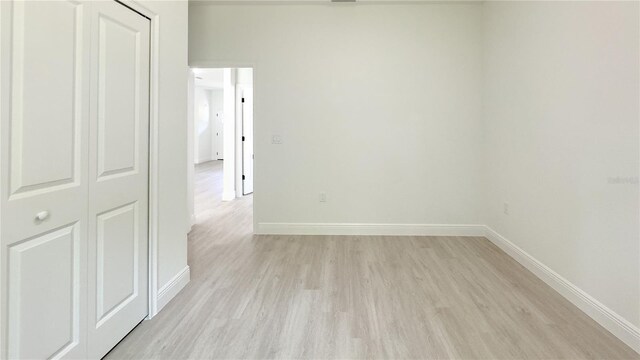 2498 W Magenta Dr, Citrus Springs, FL 34434 - spare room featuring light wood-style flooring