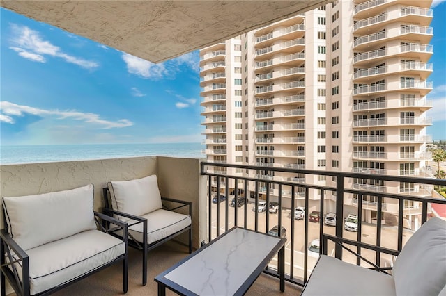 2947 S Atlantic Ave Unit 601, Daytona Beach, FL 32118 - balcony with a water view