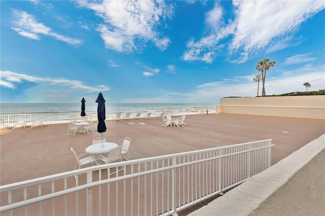 2947 S Atlantic Ave Unit 601, Daytona Beach, FL 32118 - water view featuring nearby beach