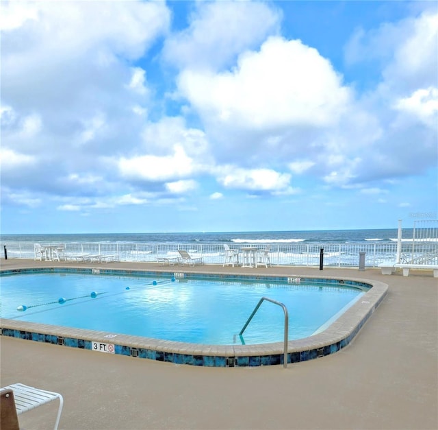 2947 S Atlantic Ave Unit 601, Daytona Beach, FL 32118 - community pool with a water view