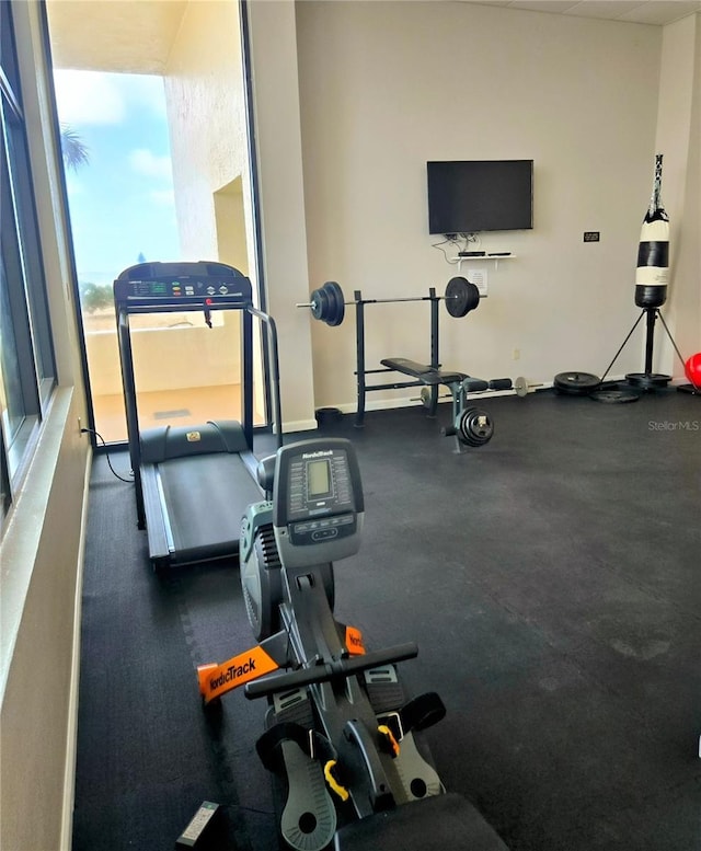 2947 S Atlantic Ave Unit 601, Daytona Beach, FL 32118 - view of gym