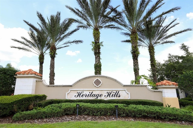 3574 La Jolla Dr, Clermont, FL 34711 - view of community sign