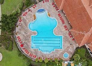 3574 La Jolla Dr, Clermont, FL 34711 - bird's eye view of a pool area