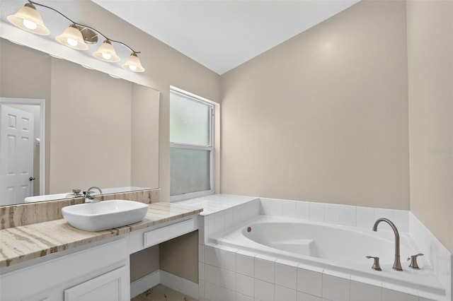 632 Bridge Creek Blvd, Ocoee, FL 34761 - full bath featuring vanity and a bath