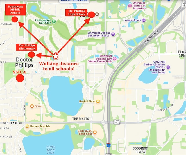 6836 Bittersweet Ln, Orlando, FL 32819 - map / location