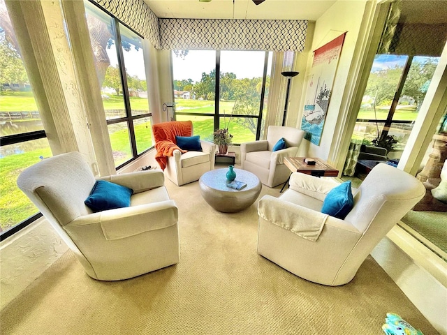 6836 Bittersweet Ln, Orlando, FL 32819 - sunroom / solarium featuring healthy amount of natural light and carpet flooring