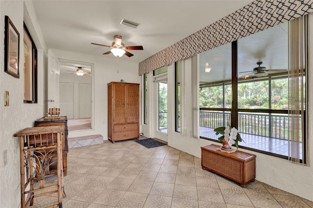 6836 Bittersweet Ln, Orlando, FL 32819 - foyer with ceiling fan