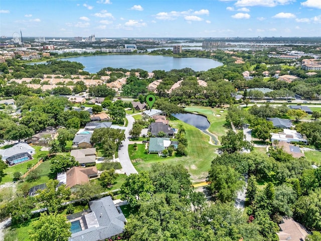 6836 Bittersweet Ln, Orlando, FL 32819 - aerial view of property and surrounding area with nearby suburban area