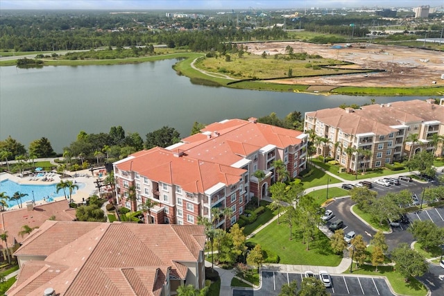 5012 Shoreway Loop Unit 10107, Orlando, FL 32819 - bird's eye view of a large body of water and apartment complex / building