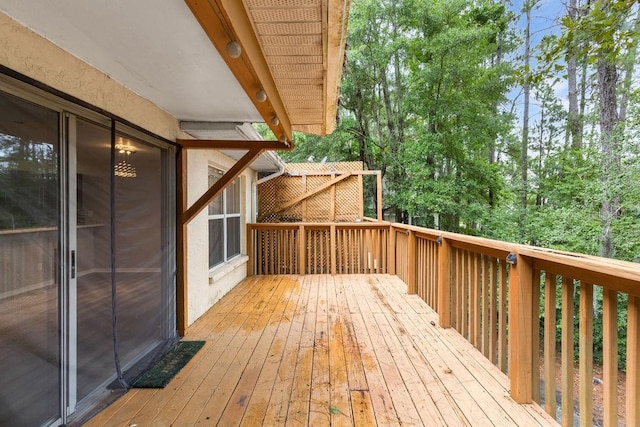 2825 NW 104th Ct Unit B, Gainesville, FL 32606 - view of wooden terrace