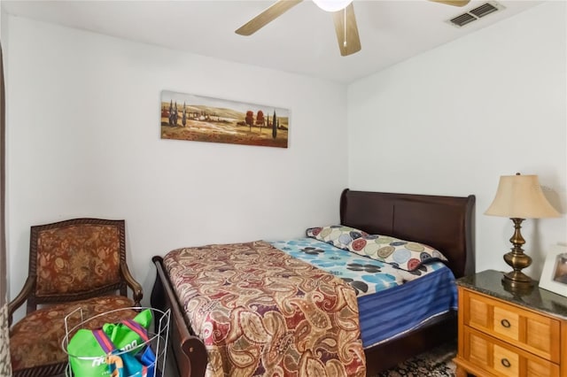 176 Hidden View Dr, Groveland, FL 34736 - bedroom with a ceiling fan