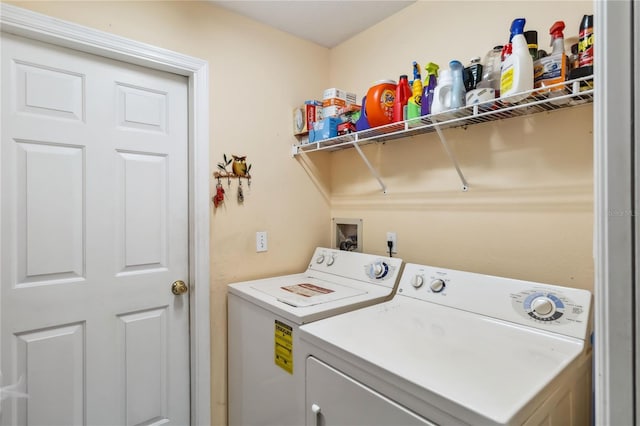 176 Hidden View Dr, Groveland, FL 34736 - laundry room with separate washer and dryer