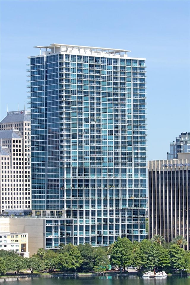 150 E Robinson St Unit 1023, Orlando, FL 32801 - view of building exterior featuring a water view