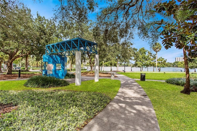150 E Robinson St Unit 1023, Orlando, FL 32801 - view of community with a lawn