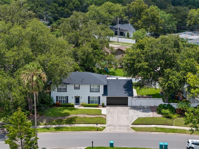 1105 Appleton Ave, Orlando, FL 32806 - view from above of property with a forest
