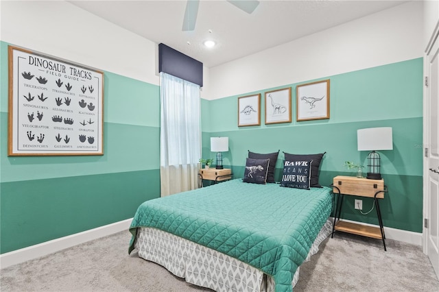 363 Miro Dr, Davenport, FL 33837 - bedroom with carpet and ceiling fan