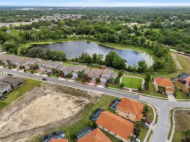 363 Miro Dr, Davenport, FL 33837 - aerial view of residential area featuring a nearby body of water