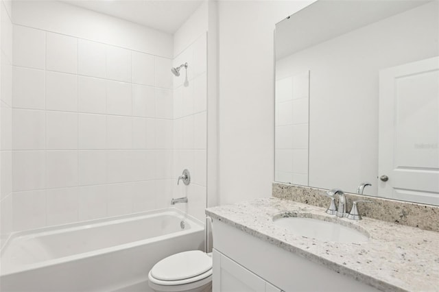 1732 Brekey Way, Zephyrhills, FL 33541 - bathroom featuring vanity and  shower combination
