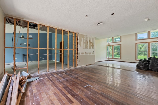 8735 Rancho Ct, Orlando, FL 32836 - spare room featuring hardwood / wood-style flooring, plenty of natural light, and a textured ceiling