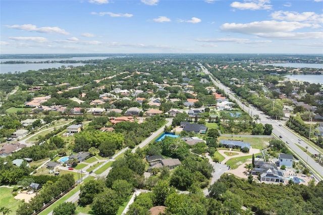 8735 Rancho Ct, Orlando, FL 32836 - aerial perspective of suburban area with a nearby body of water