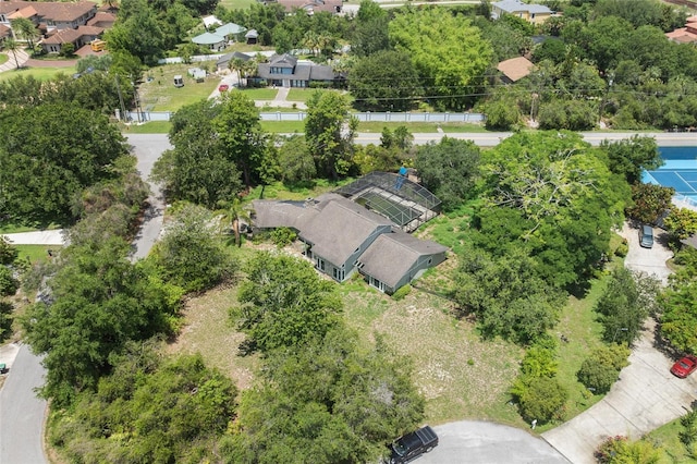 8735 Rancho Ct, Orlando, FL 32836 - aerial view of residential area with a tree filled landscape