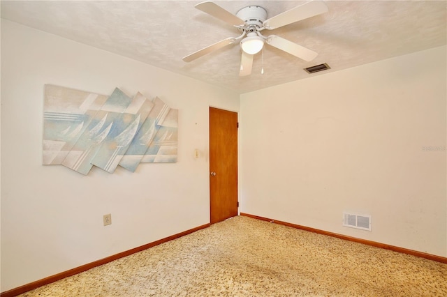 1607 Lindale Ave, Eustis, FL 32726 - empty room with baseboards and a ceiling fan