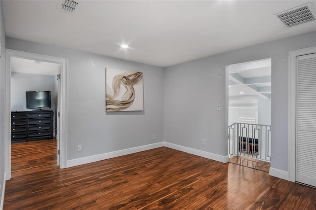 40140 Swift Rd, Eustis, FL 32736 - spare room featuring wood finished floors, baseboards, and recessed lighting