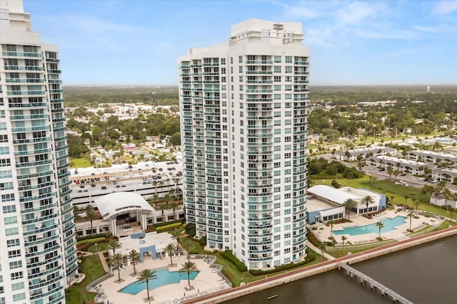 241 Riverside Dr Unit 902, Holly Hill, FL 32117 - view of apartment building / complex featuring a city view