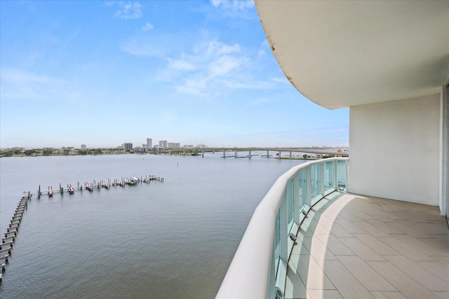 241 Riverside Dr Unit 902, Holly Hill, FL 32117 - balcony featuring a water view