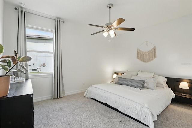 2118 Whiting Trl, Orlando, FL 32820 - carpeted bedroom with baseboards and a ceiling fan