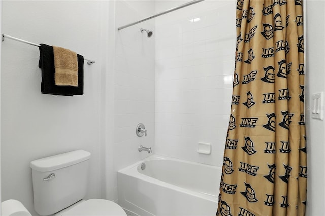 2118 Whiting Trl, Orlando, FL 32820 - bathroom featuring toilet and shower / bath combination with curtain