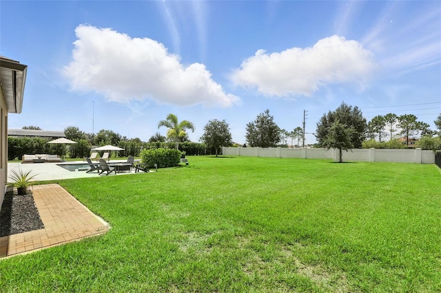 2118 Whiting Trl, Orlando, FL 32820 - view of yard with a patio and a swimming pool
