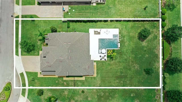 2118 Whiting Trl, Orlando, FL 32820 - aerial view of property's location featuring property parcel outlined