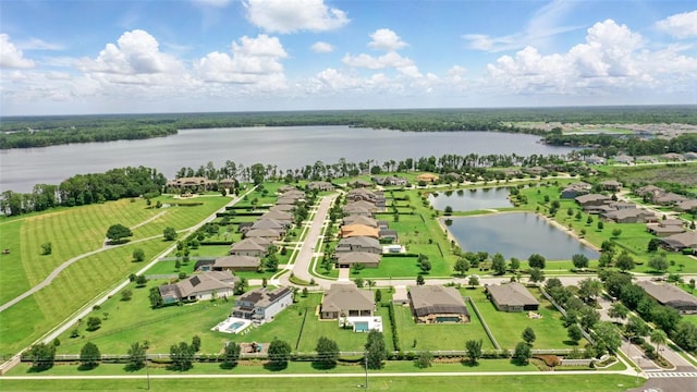 2118 Whiting Trl, Orlando, FL 32820 - aerial perspective of suburban area featuring a nearby body of water