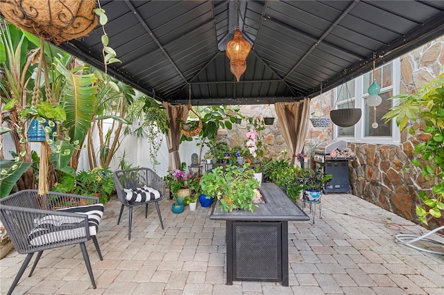 6501 Matchett Rd, Belle Isle, FL 32809 - view of patio with a gazebo and area for grilling
