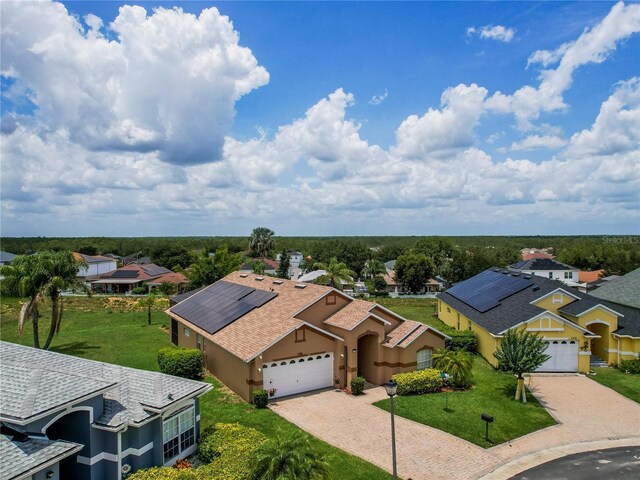 456 Old Bridge Cir, Davenport, FL 33897 - aerial perspective of suburban area