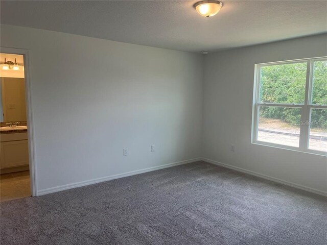 497 Madison Dr, Davenport, FL 33837 - empty room with a sink, carpet floors, and baseboards