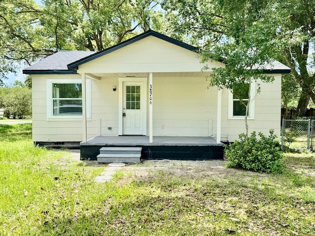 38706 8th Ave, Zephyrhills, FL 33542 - view of front of home with covered porch