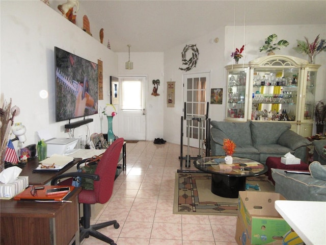 362 White Marsh Cir, Orlando, FL 32824 - living room with light tile patterned floors