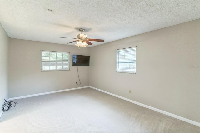 403 Broadview Ave, Altamonte Springs, FL 32701 - carpeted empty room featuring ceiling fan and a textured ceiling