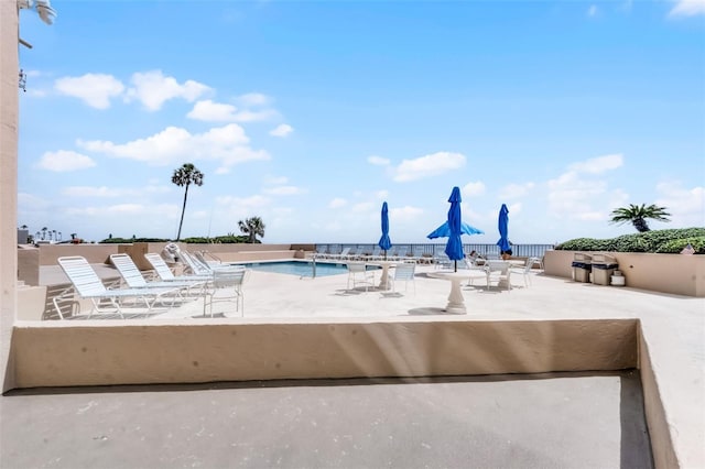 3023 S Atlantic Ave Unit 2050, Daytona Beach, FL 32118 - community pool with a patio