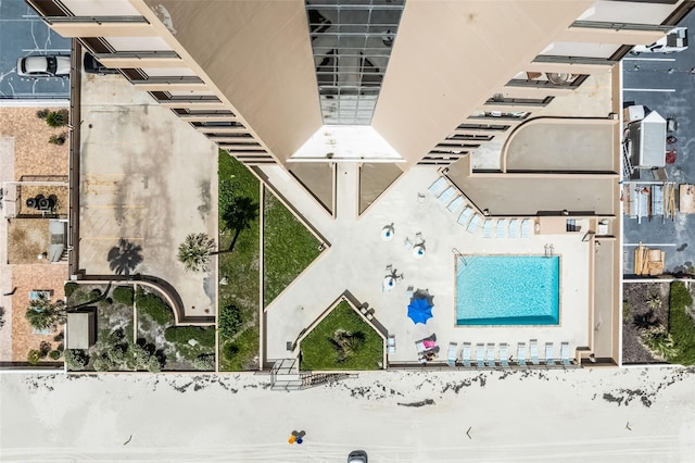 3023 S Atlantic Ave Unit 2050, Daytona Beach, FL 32118 - bird's eye view of a pool