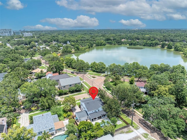 624 Richmond St, Orlando, FL 32806 - bird's eye view of a forest and a large body of water