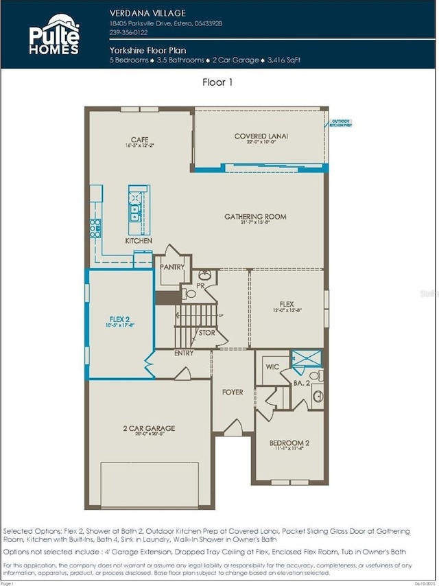 5677 Cedar Chase Dr, Saint Cloud, FL 34771 - view of property floor plan