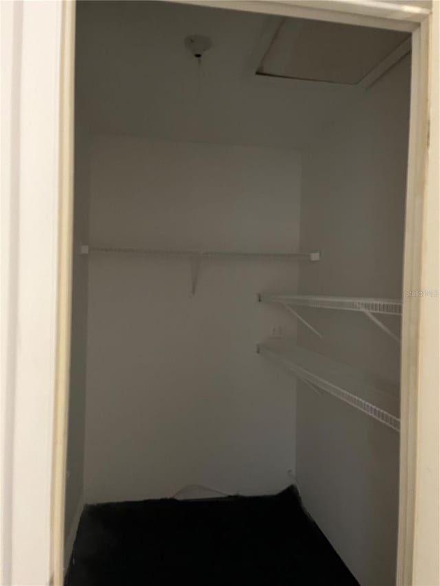 2421 Queenswood Cir, Kissimmee, FL 34743 - walk in closet with attic access