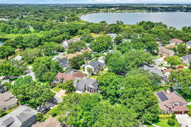 991 Hawthorne Cove Ct, Ocoee, FL 34761 - aerial perspective of suburban area with a nearby body of water